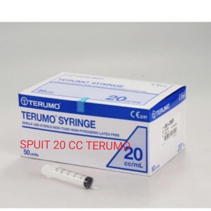 Spuit 20cc Terumo/Terumo Syringe 20cc