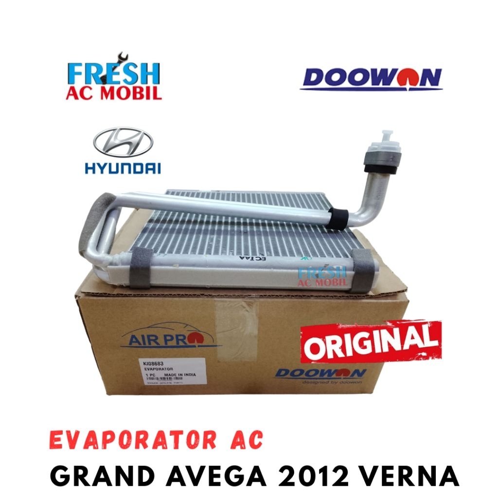 Evap AC Hyundai Grand Avega 2012 Verna Original Doowon Evaporator AC Hyundai Grand Avega 2012 Verna 