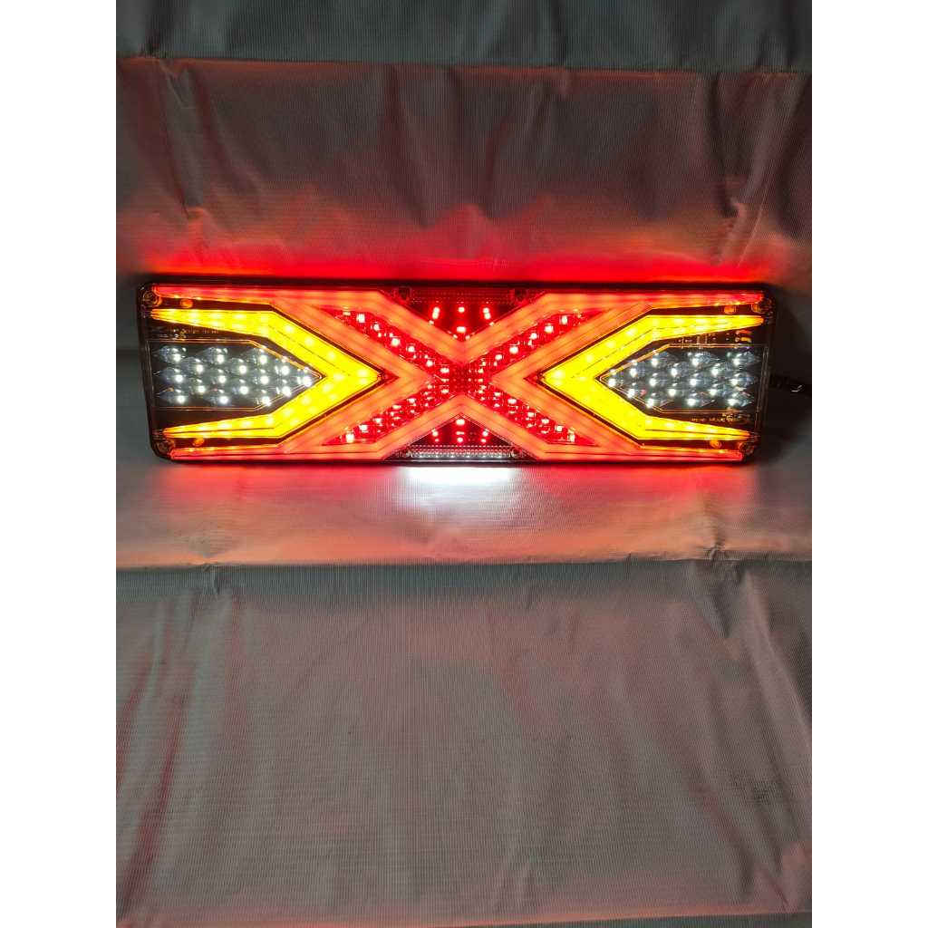 Stoplamp Truk Stoplamp Variasi Model X Men 12 24 volt