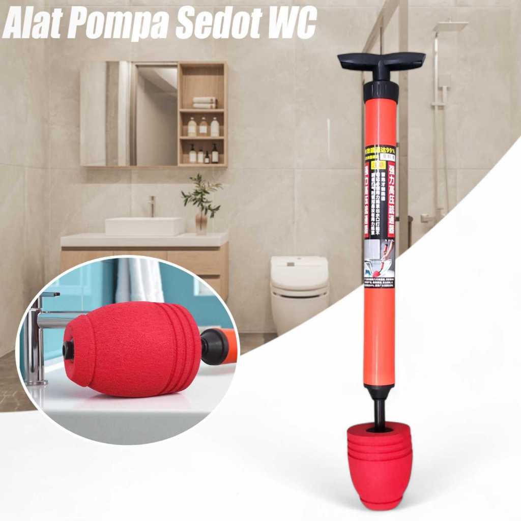 Plunger Pompa Sedot WC Pompa WC Duduk MampetToilet Plunger Pompa WC Mampet Mampet Wastafel Air Pump