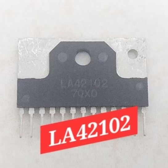 ic la42102 LA 42102 audio amplifier tv original Sanyo