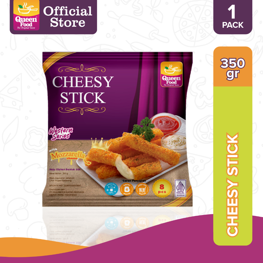 Queen Food - Cheesy Stick 350gr - Frozen Food
