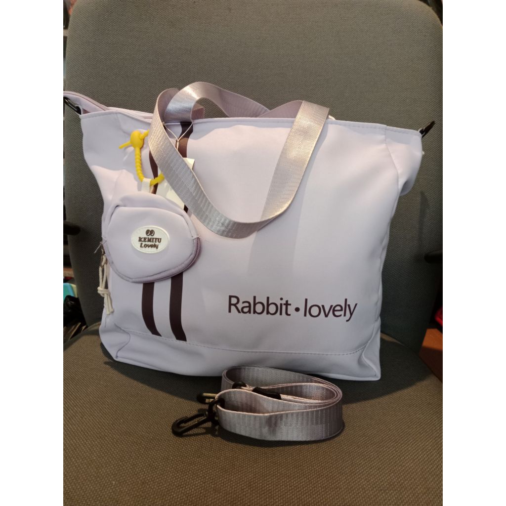 tas selempang/totebag fashion warna ungu