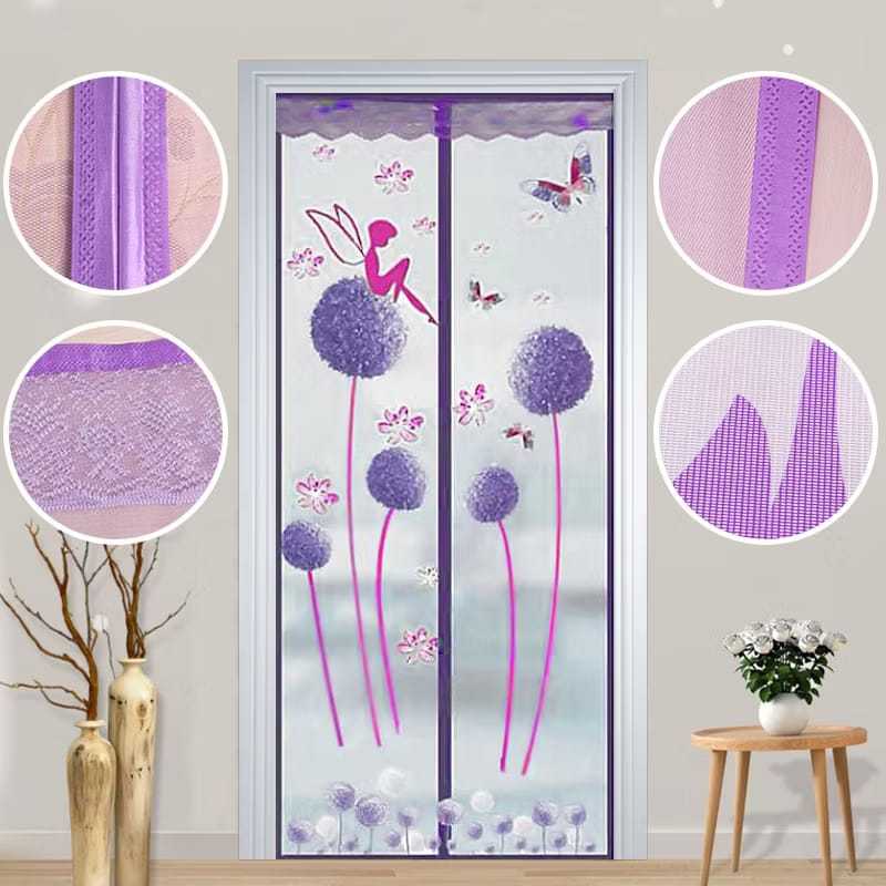 Tirai Magnet Anti Nyamuk Gorden Pintu Motif Tirai Anti Nyamuk Motif Tirai Magnet Anti Nyamuk Karakte