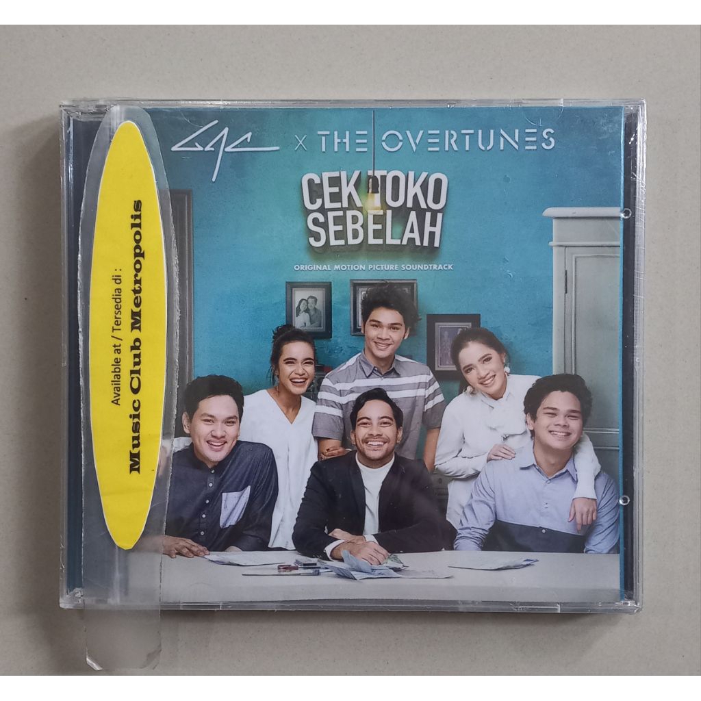 CD OST. CEK TOKO SEBELAH (G.A.C. DAN THE OVERTUNES) 2017