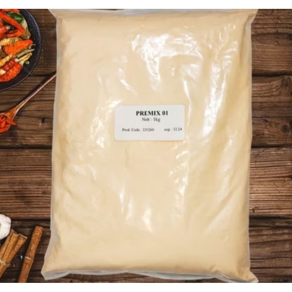 

tepung premix fried chicken& french fries