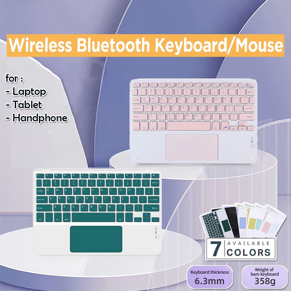 SAMSUNG Galaxy Tab S11 11.0" 2025 UNIVERSAL Keyboard Key Board Mouse Set Wireless Bluetooth Touchpad