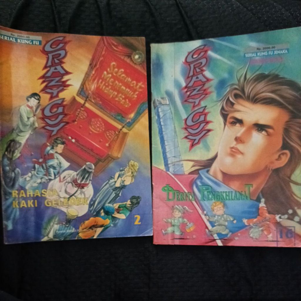Komik Majalah Serial Kungfu Jadul Lawas