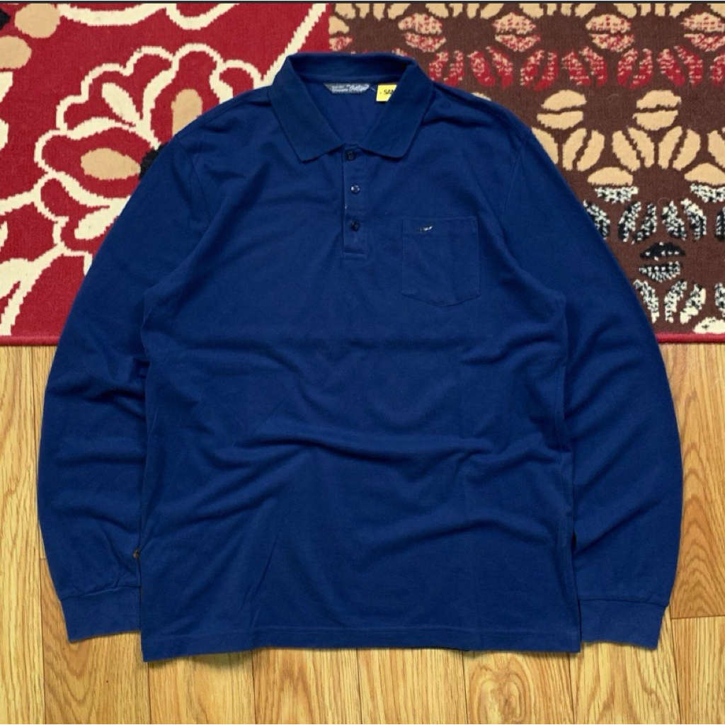 CROCODILE POCKET POLOSHIRT SIZE XL | POLOSHIRT CROCODILE | KAOS POLO LENGAN PANJANG CROCODILE | KAOS