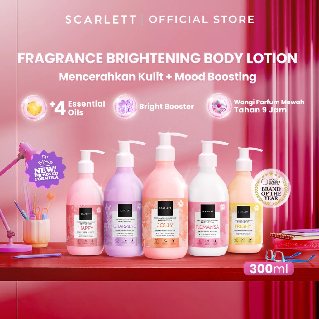SCARLETT HAND BODY LOTION 300ML