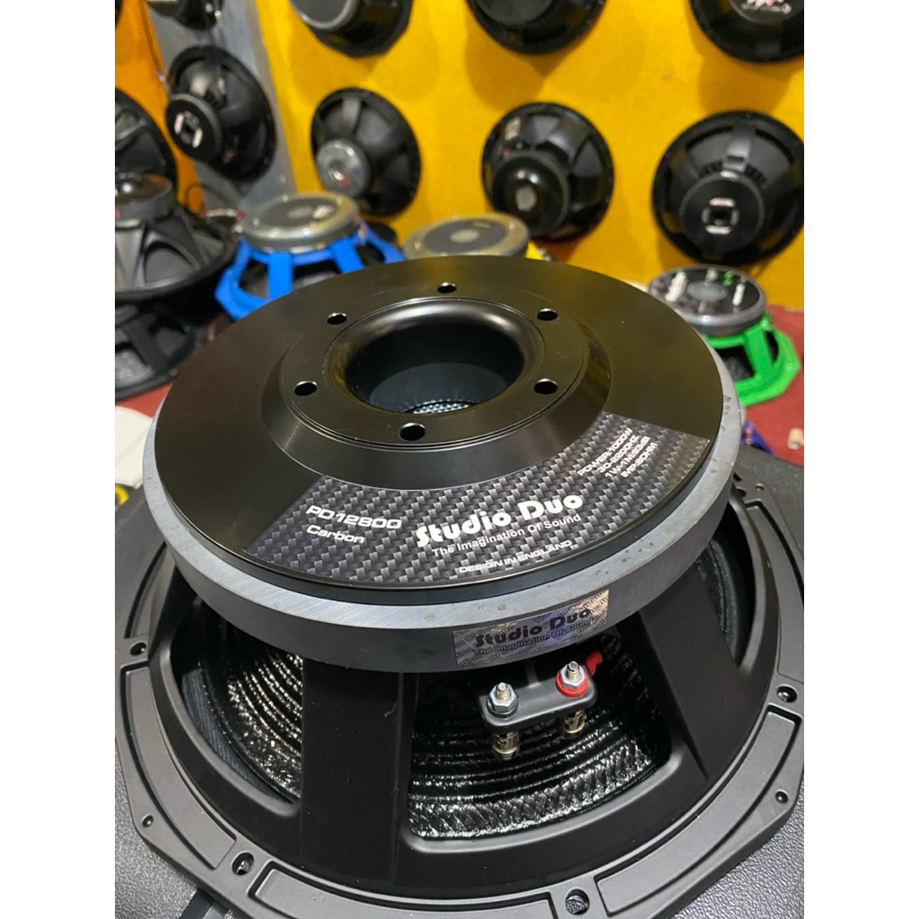 SPEAKER STUDIO DUO PD1280 CARBON | 12 INCH CARBON FULL BASS