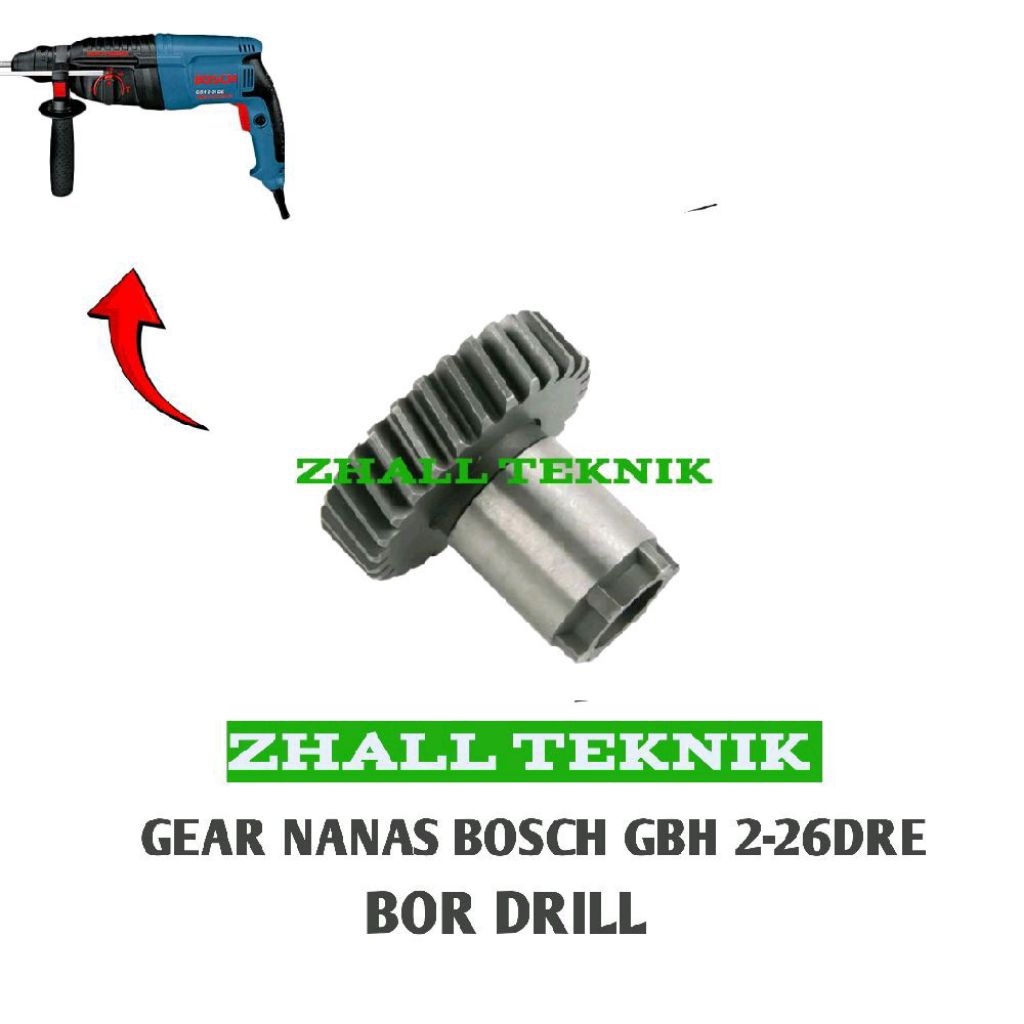 Gear Untuk Bosch GBH 2-26 DRE Mesin bor drill 3 Fungsi SDS