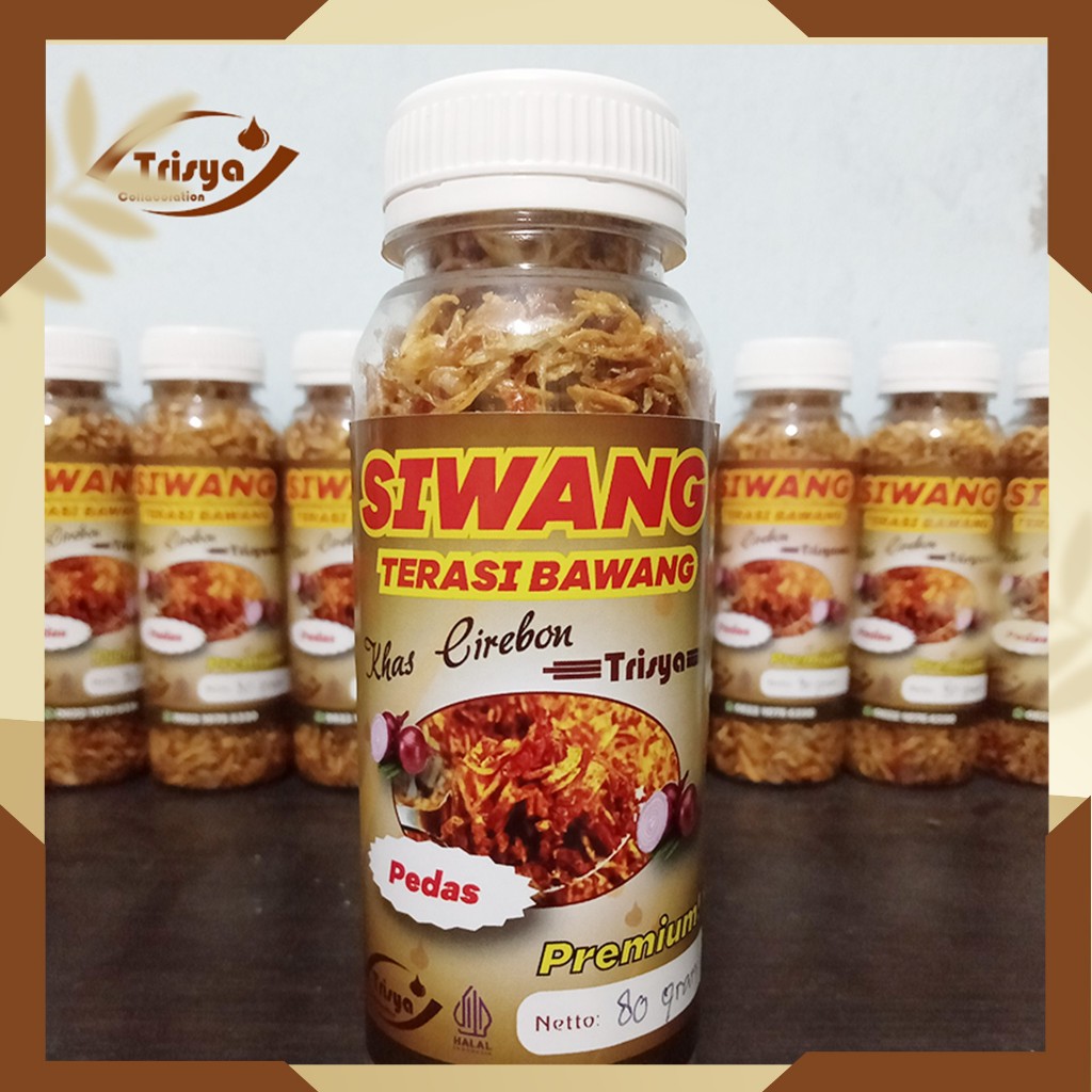 

Siwang [Terasi Bawang] Premium 80gr Bawang Goreng Rasa Terasi Khas Cirebon Pedas Gurih Krispy