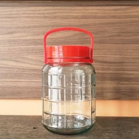 Toples Kaca 3 Liter Toples Kambucha Toples Asinan 3 Liter