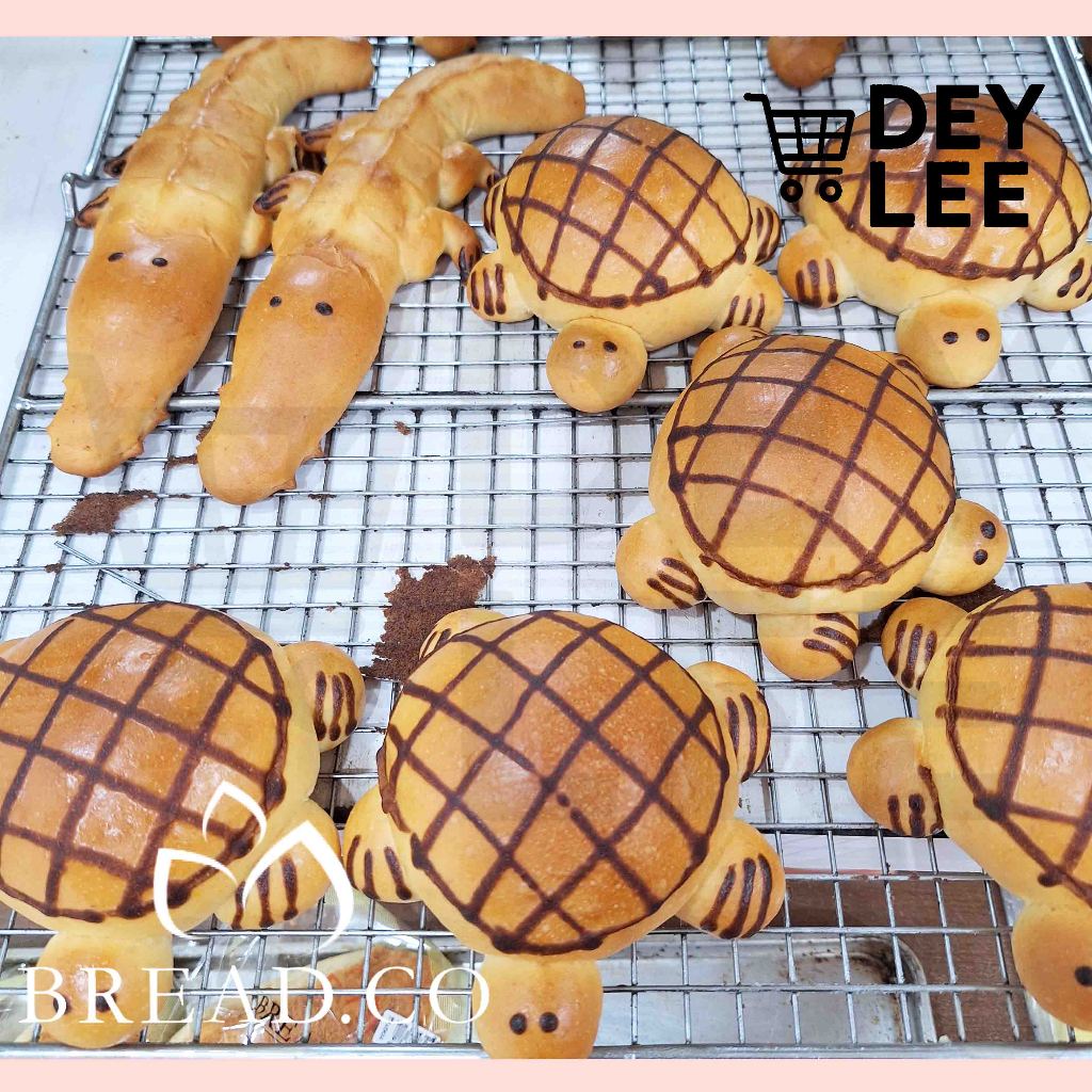 BREADCO Roti Animal Panda Kucing Kura-Kura Buaya per 1 pc Satuan Fresh Halal Bandung