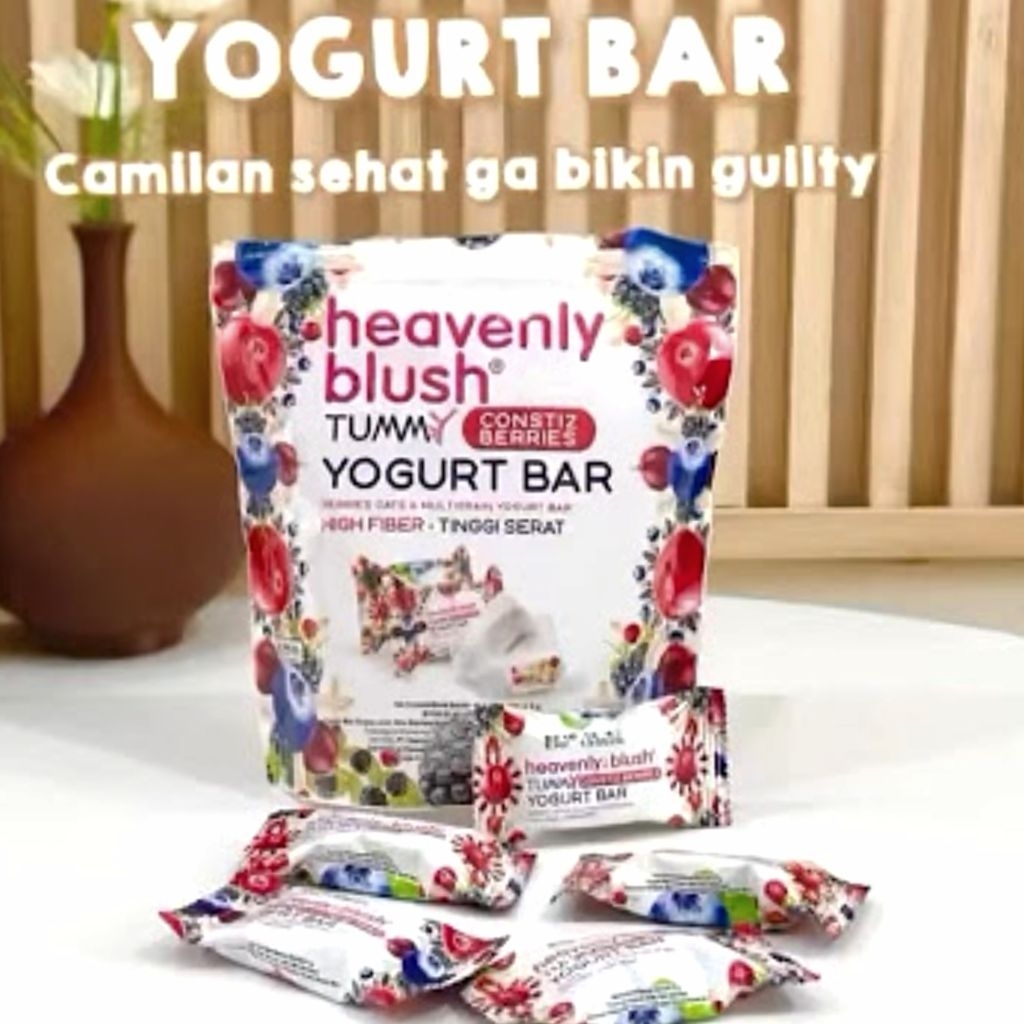 

HEAVENLY BLUSH TUMMY YOGHURT BERRIES [10 SACHET X 9 G]