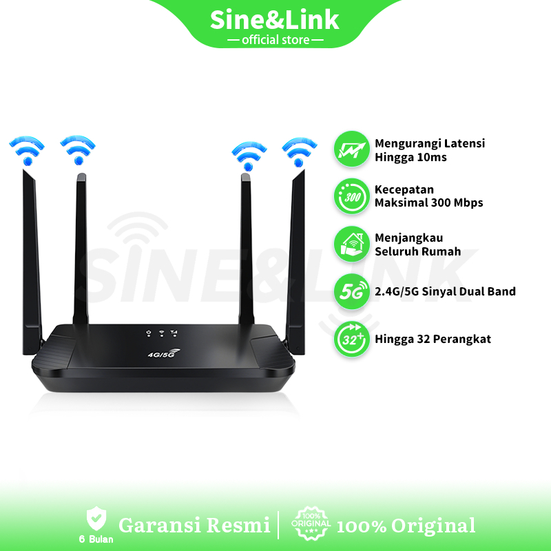 Router nirkabel 4G/300Mbps kartu nirkabel WiFi ke kabel jaringan Wifi，Modem + Wifi + Router + 4G LTE