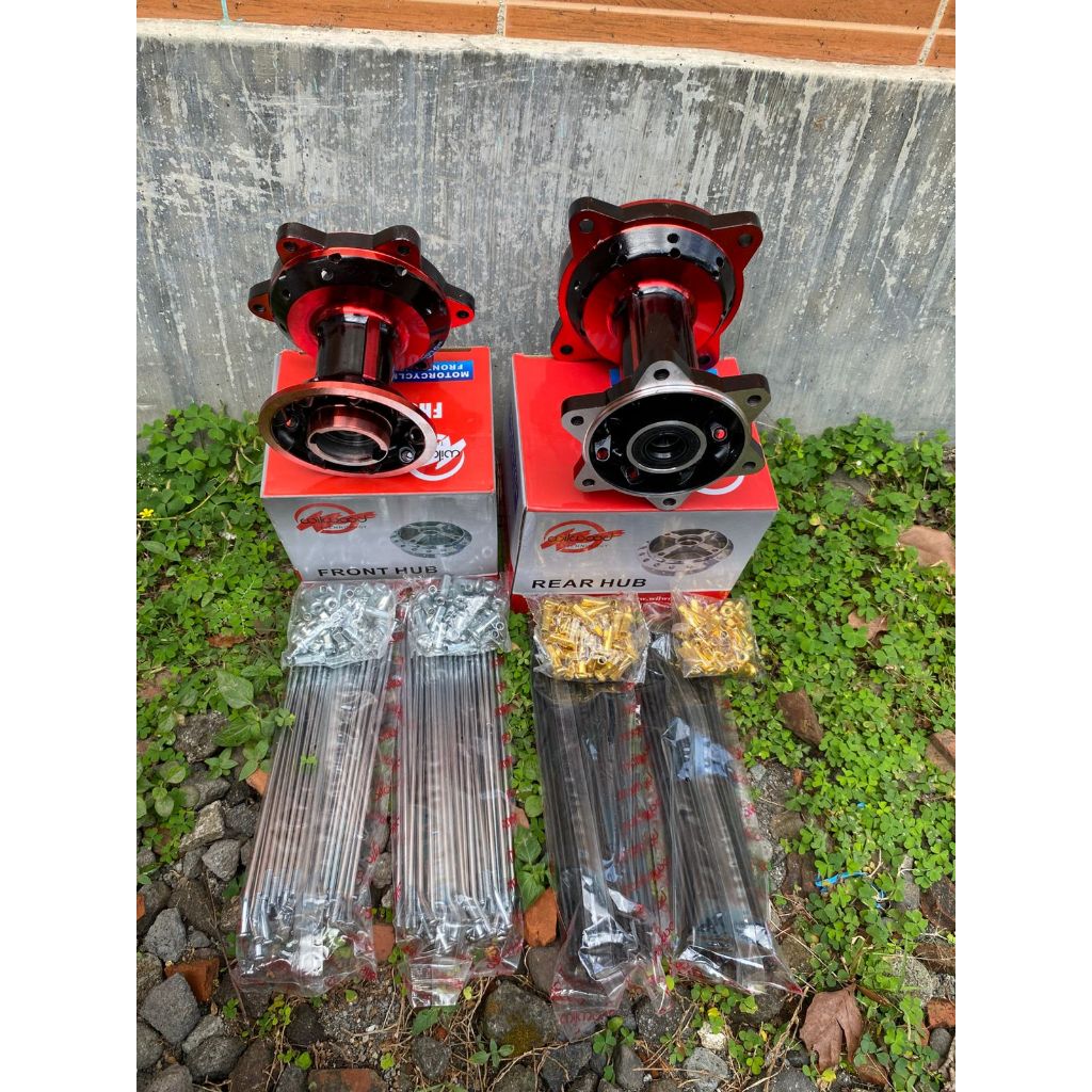 TROMOL KLX 150 HOLE 36/36 WARNA REDBLACK