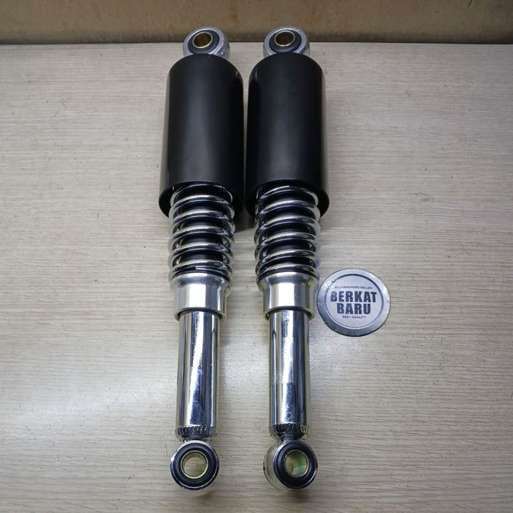 Skok Shock Belakang Suzuki A100 A 100 Hitam Crome