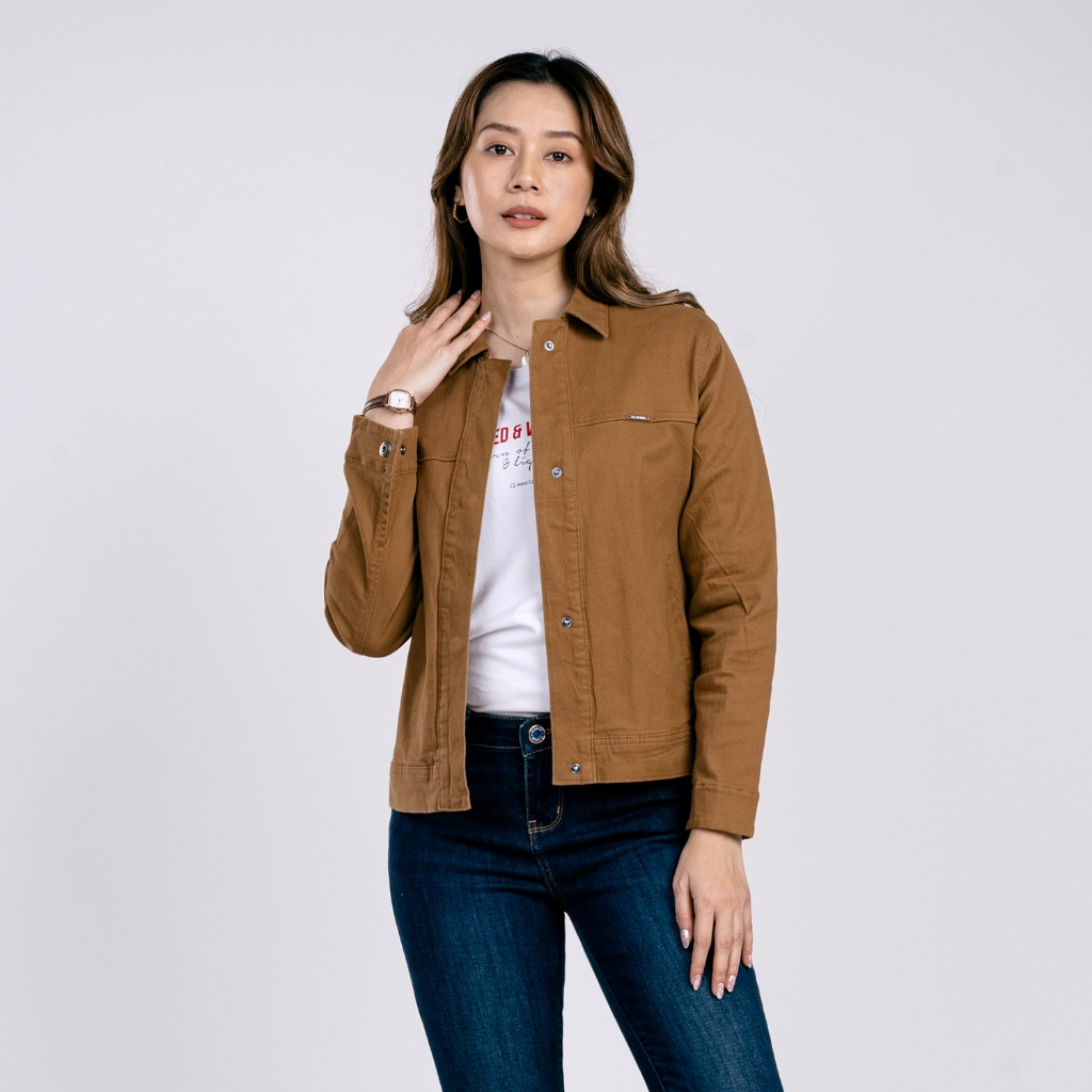 C2 Kester Bown Crop Outer Wanita