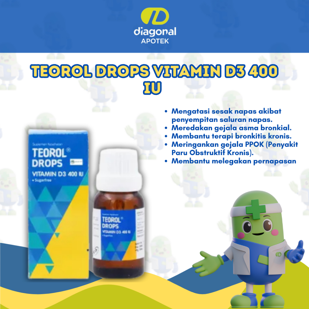 Teorol Drops Vitamin D3 / Teorol Drops Vitamin D3