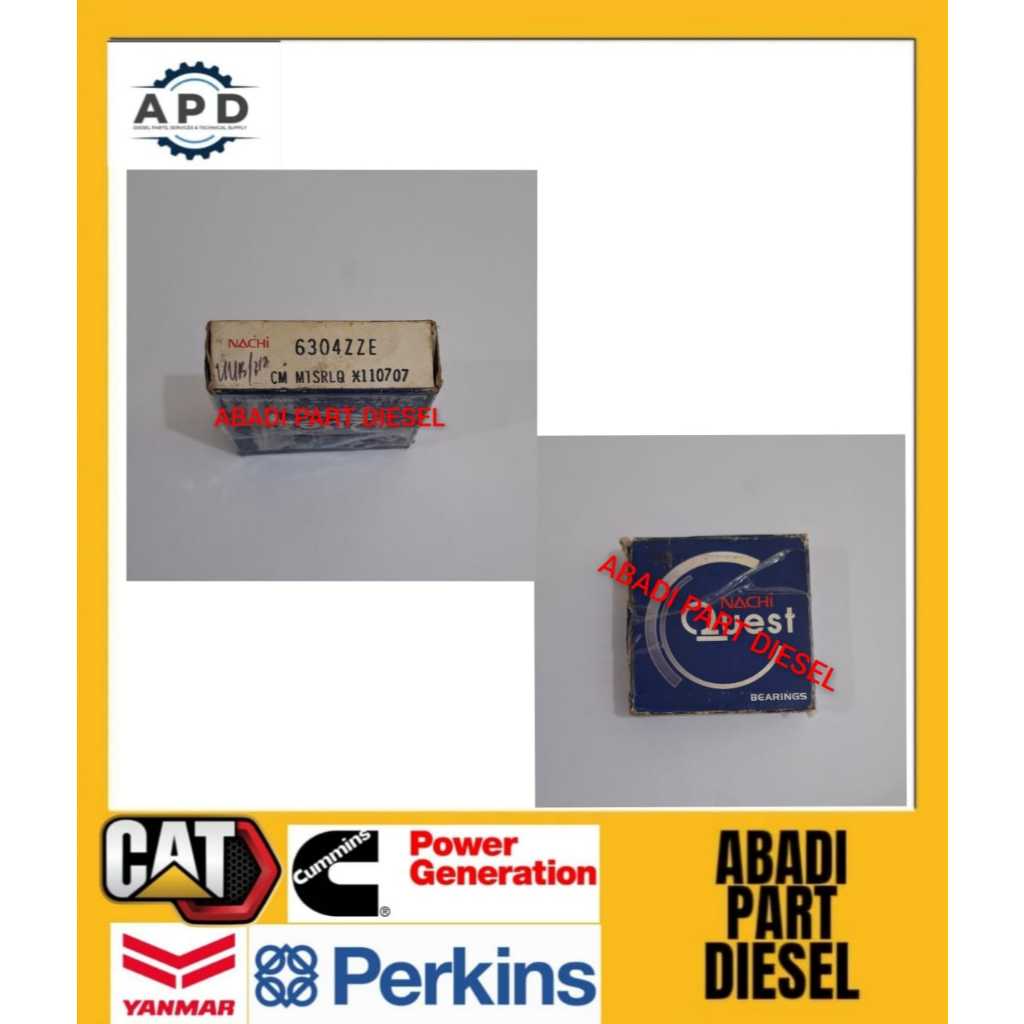 6304-ZZE / 6304ZZE BEARING NACHI