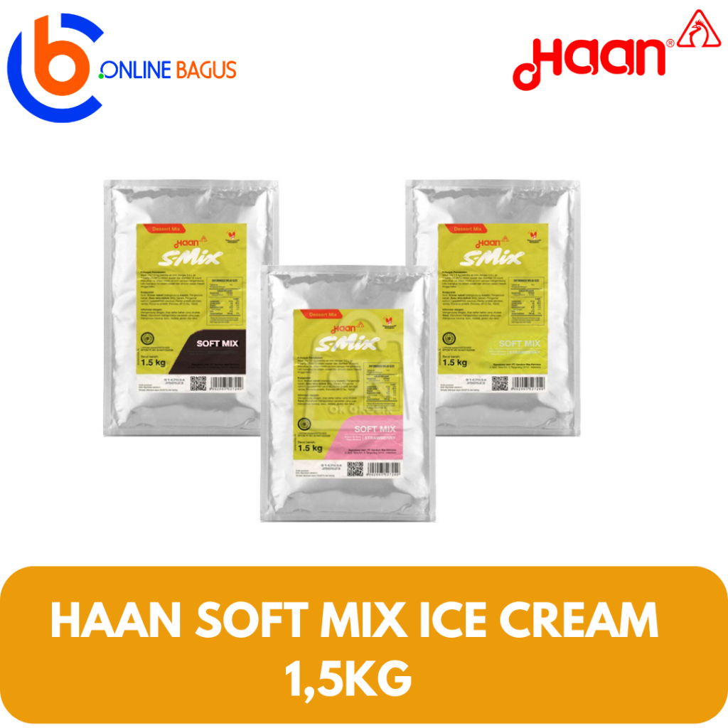 Haan Soft Mix Ice Cream 1,5kg