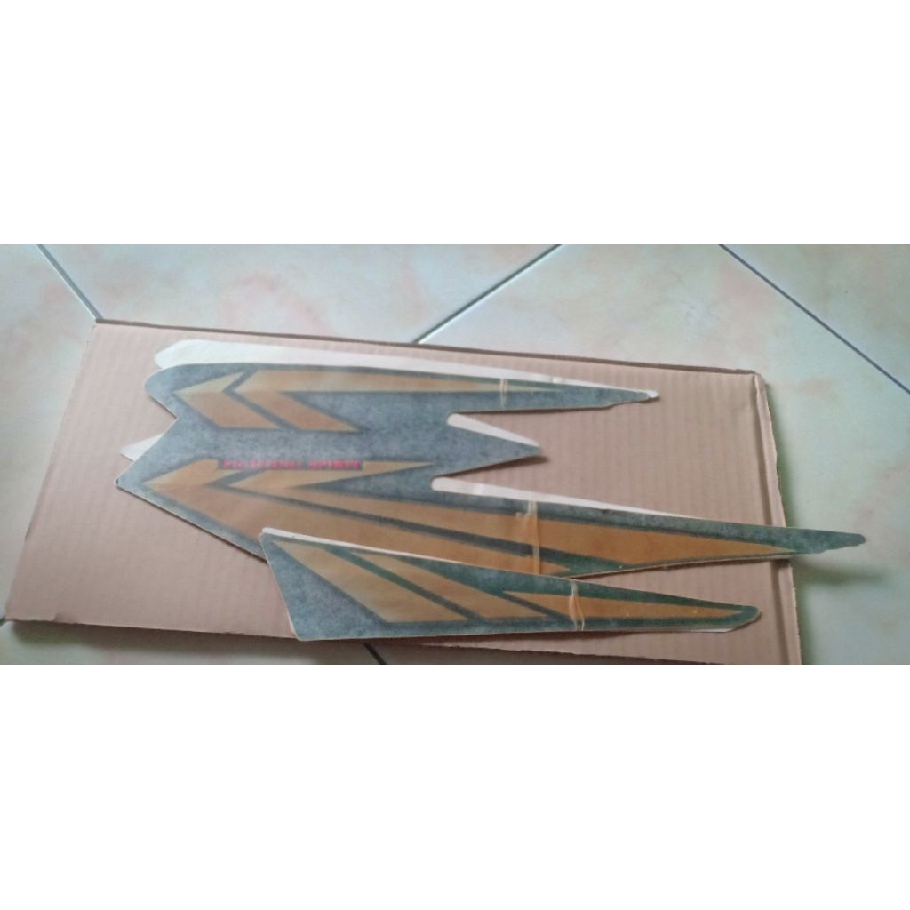 Striping set RX king 2002 hijau original