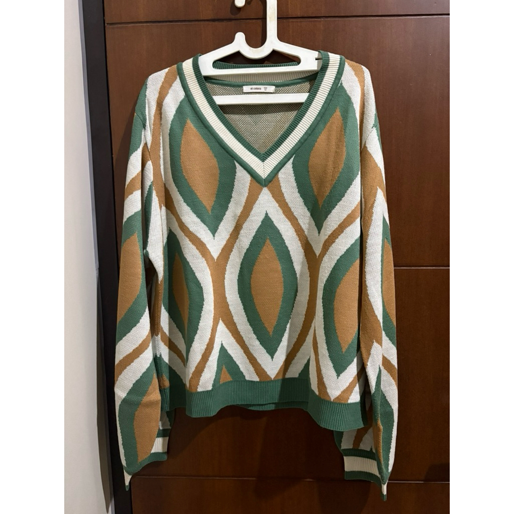 sweater knit et cetera tribal