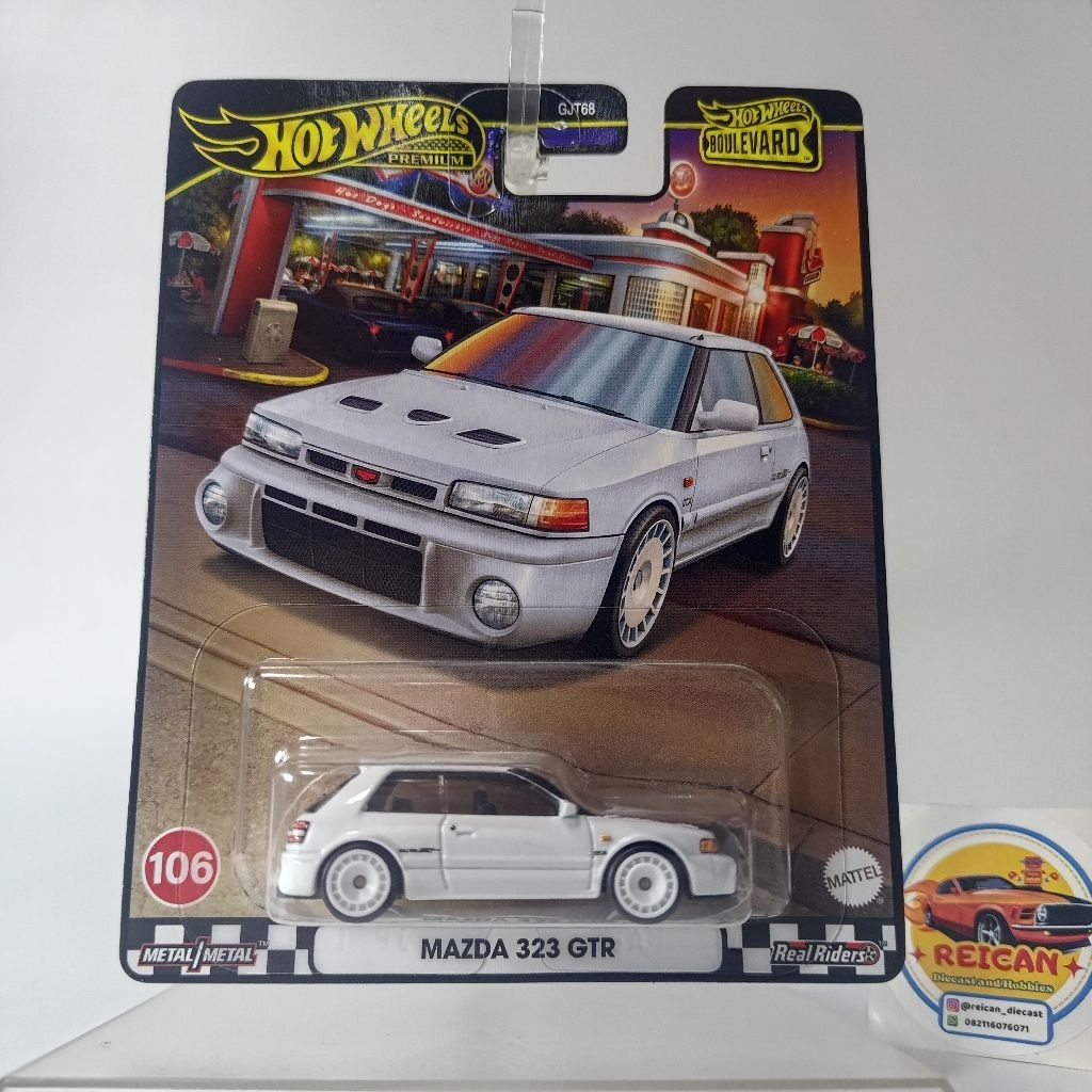 Hot Wheels PREMIUM - BOULEVARD - MAZDA 323 GTR