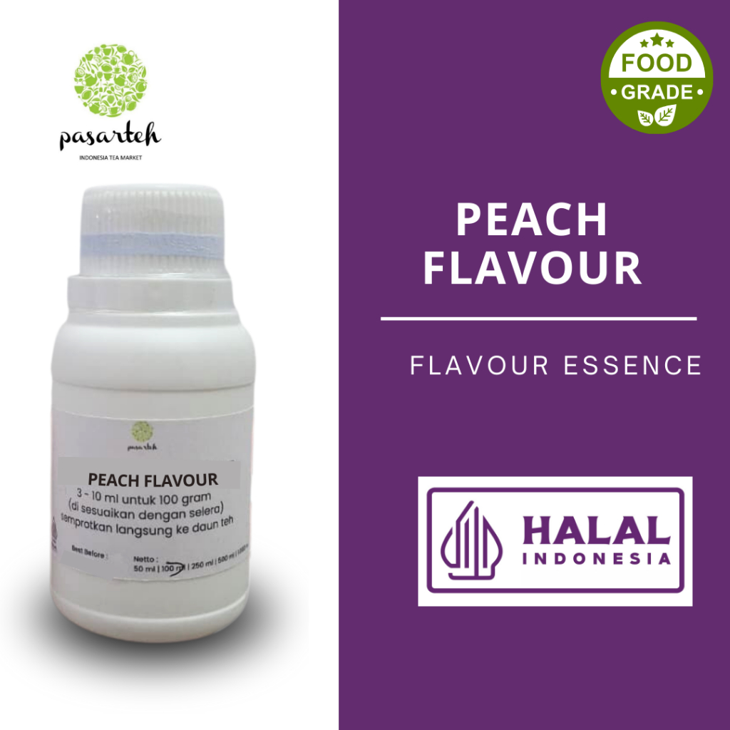 [Pasarteh] Peach Flavour | Essence Peach | Perisa Peach | Flavour Essence | Food Grade