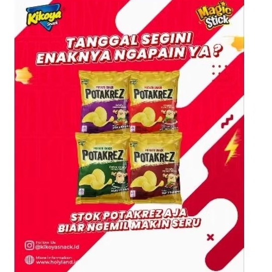 Snack Kentang renceng Potakrez murah