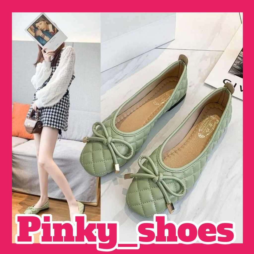 PINKY SHOES Linea flatshoes/Flatshoes wanita import/sepatu wanita kantoran formal/sepatu wanita sant