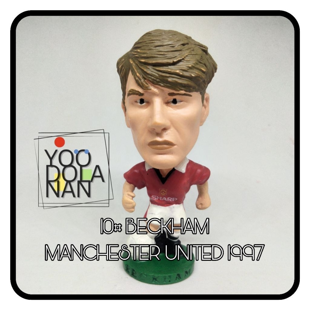 10# BECKHAM - MANCHESTER UNITED 1997 CORINTHIAN PROSTARS FIGURE PEMAIN BOLA