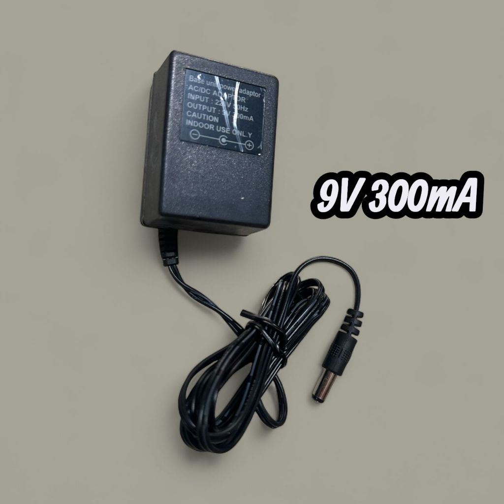 TERMURAH ORIGINAL BELLSOUTH ADAPTOR 9V UNIVERSAL POWER SUPLAY 9V 300MA CHARGER 9VOLT 0,3A UNTUK TELP