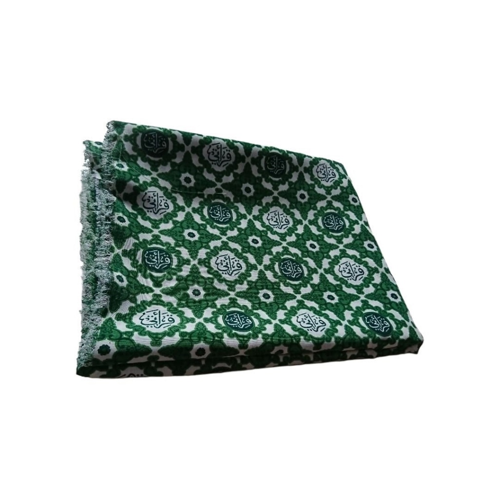 Kain Batik Seragam Sekolah Tpq Qiroati Hijau Panjang 2 Meter