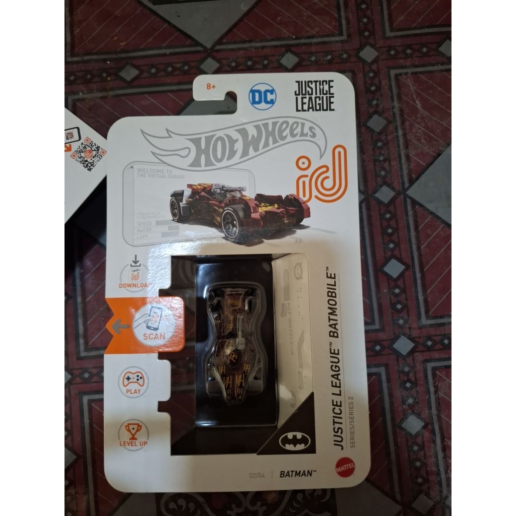 hotwheels id justice league batmobil
