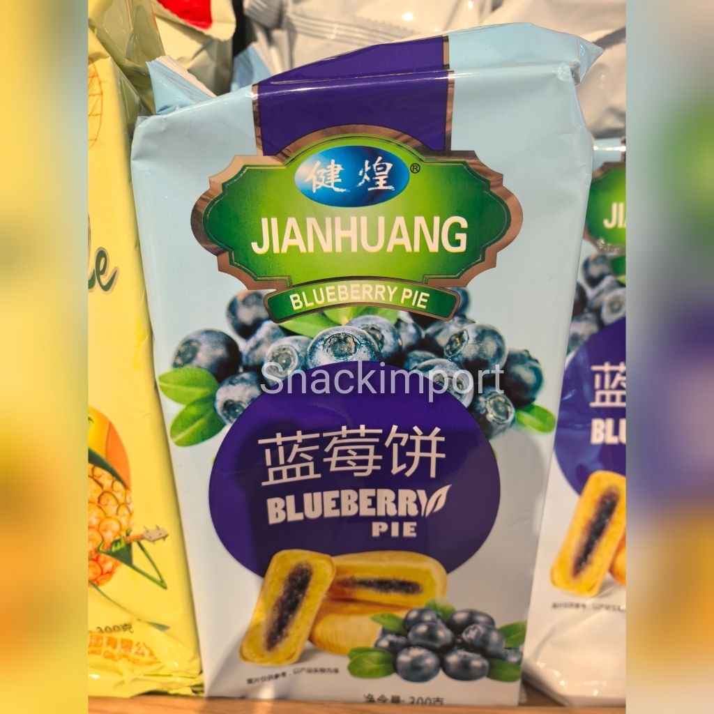 (SI) JIANHUANG BLUEBERRY PIE. CAKE BLUEBERRY. BLUEBERRY PIE. PIE BLUEBERRY 300GR