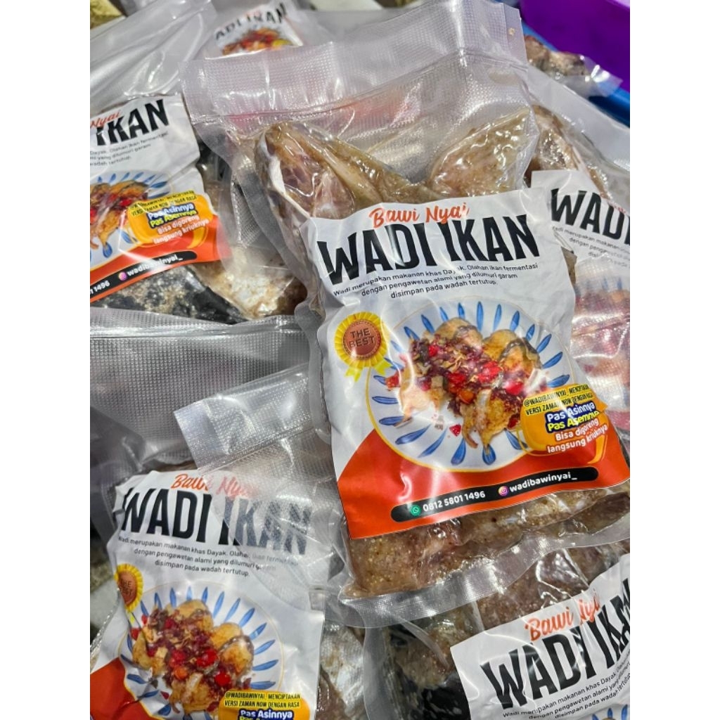 

WADI PATIN KHAS DAYAK (DAGING + EKOR)