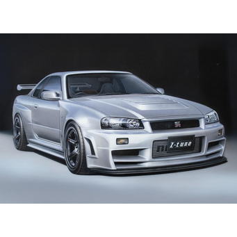 Tamiya Nissan Skyline GT-R R34 - Nismo Z-Tune 1/24 Scale Model Kit 24282
