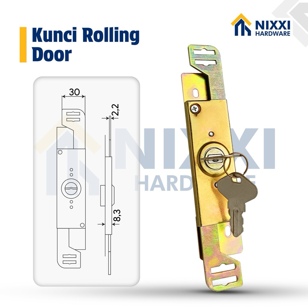 Kunci Rolling Door / Kunci Pintu Rolling Door