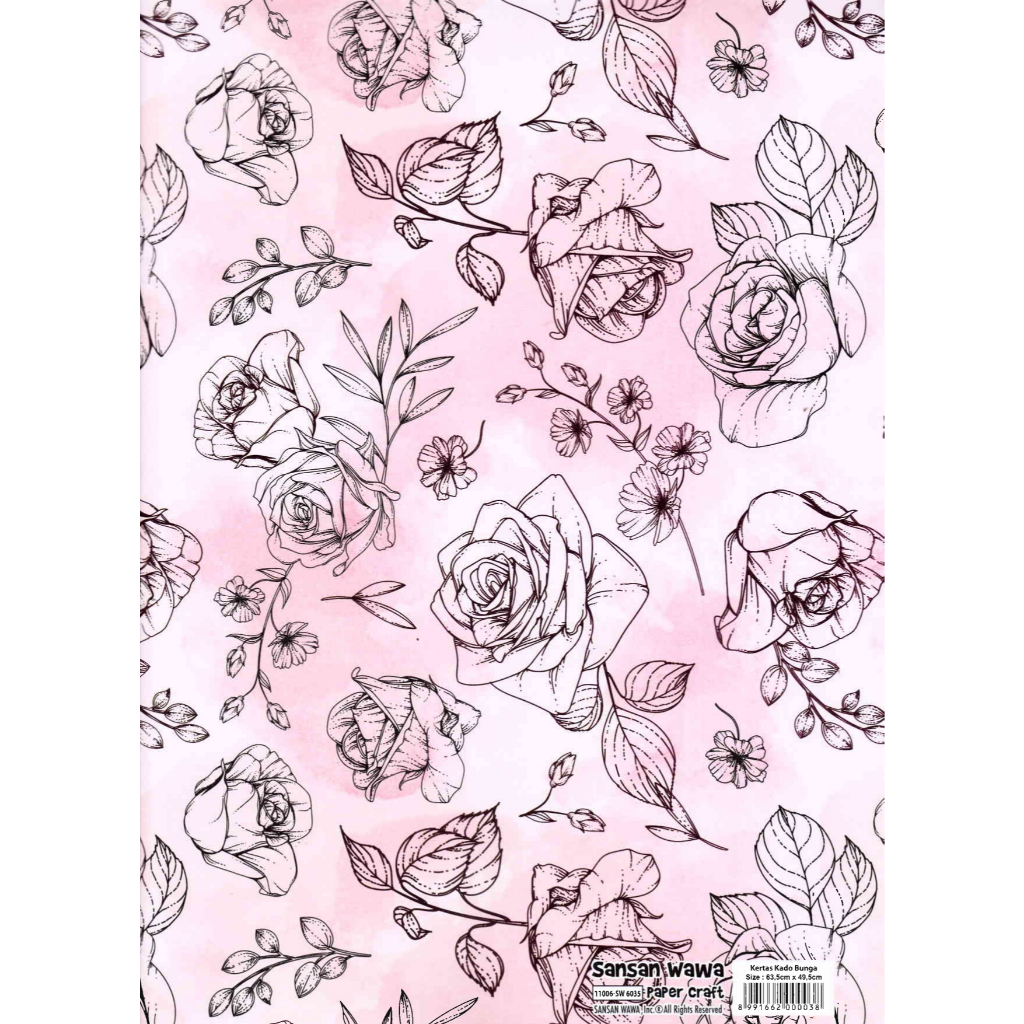

KERTAS KADO SANSAN WAWA/SANWA BUNGA SW6035