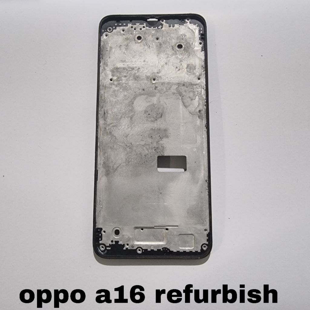 FRAME LCD DUDUKAN LCD OPPO A16 REFURBISH COPOTAN NORMAL