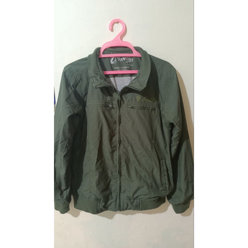 jaket parasut army