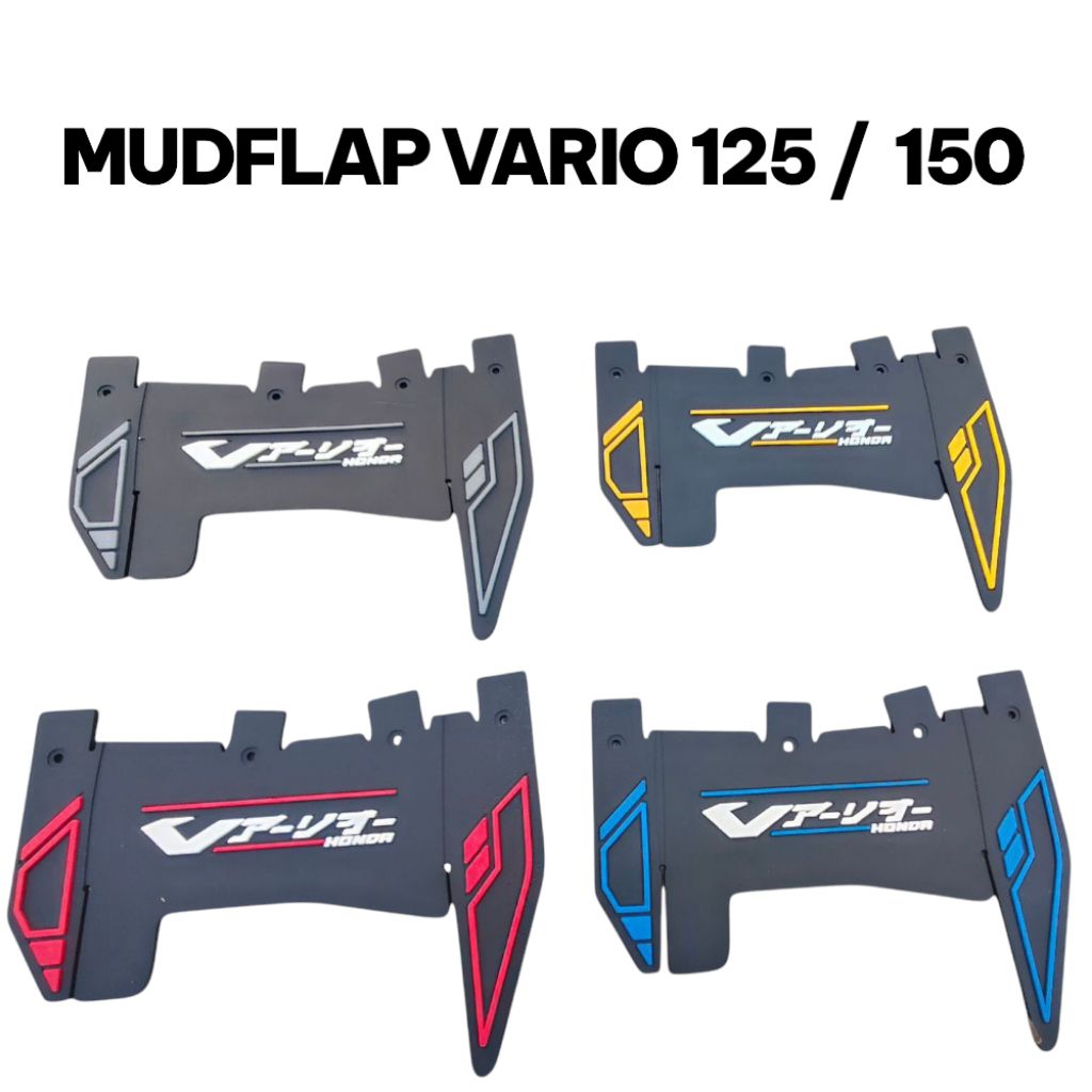Mudflap Vario 125/150 New Karpet lumpur Vario 125/150 Led Mudflap Vario 125/150