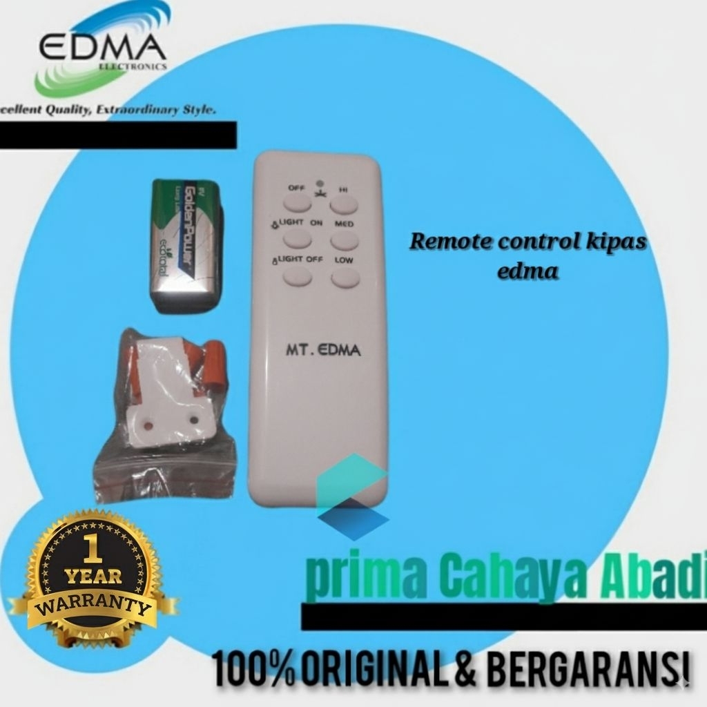 remote kipas angin edma ceiling fan remote nya saja mt edma