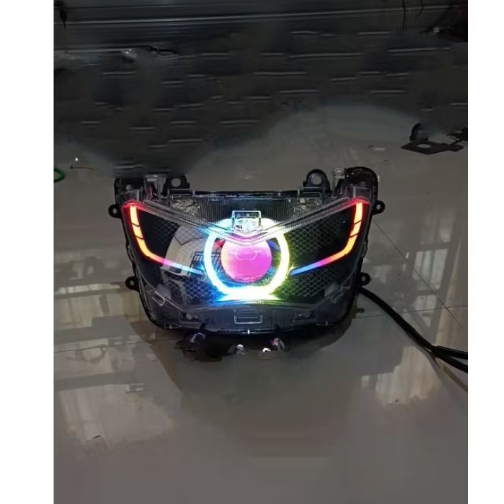 Set Headlamp Biled Nmax New Biled Aes Experience 65 watt Motorcycle Lampu Biled Singel Simpel Nmax N