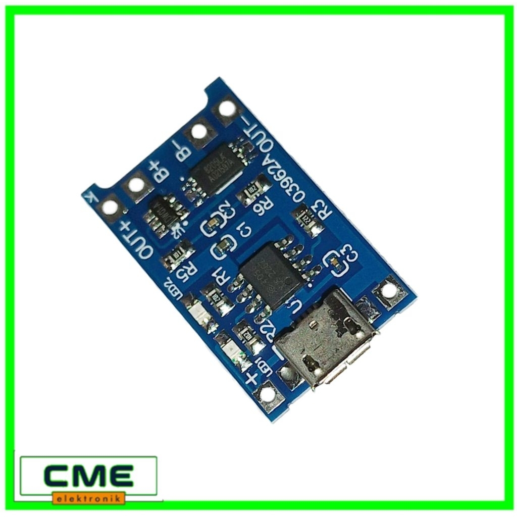 TP4056 Modul Charger Micro USB & Type C Full Protection TP4056 Type C Dan Micro USB