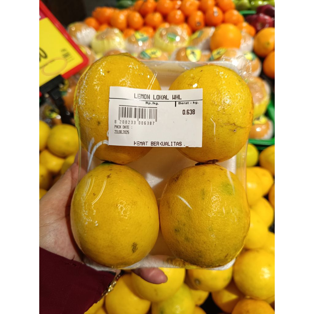 

Lemon Lokal Fresh -+600 gr