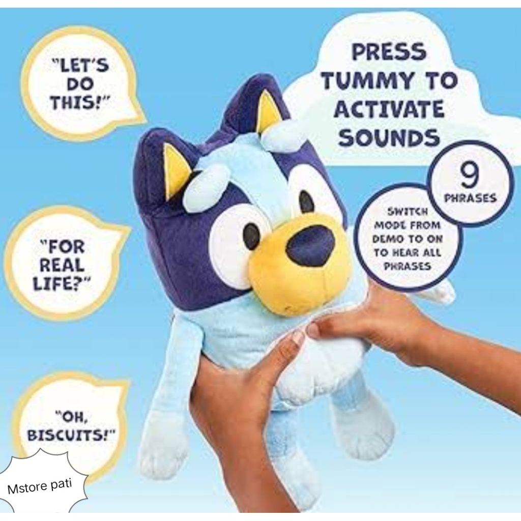 BONEKA BLUEY BINGO
